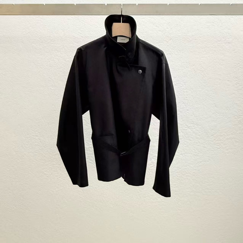 STATEMENT韓國代購女士新款熱賣人氣休閑推薦時尚夾克含腰帶STATEMENT夾克圖色2