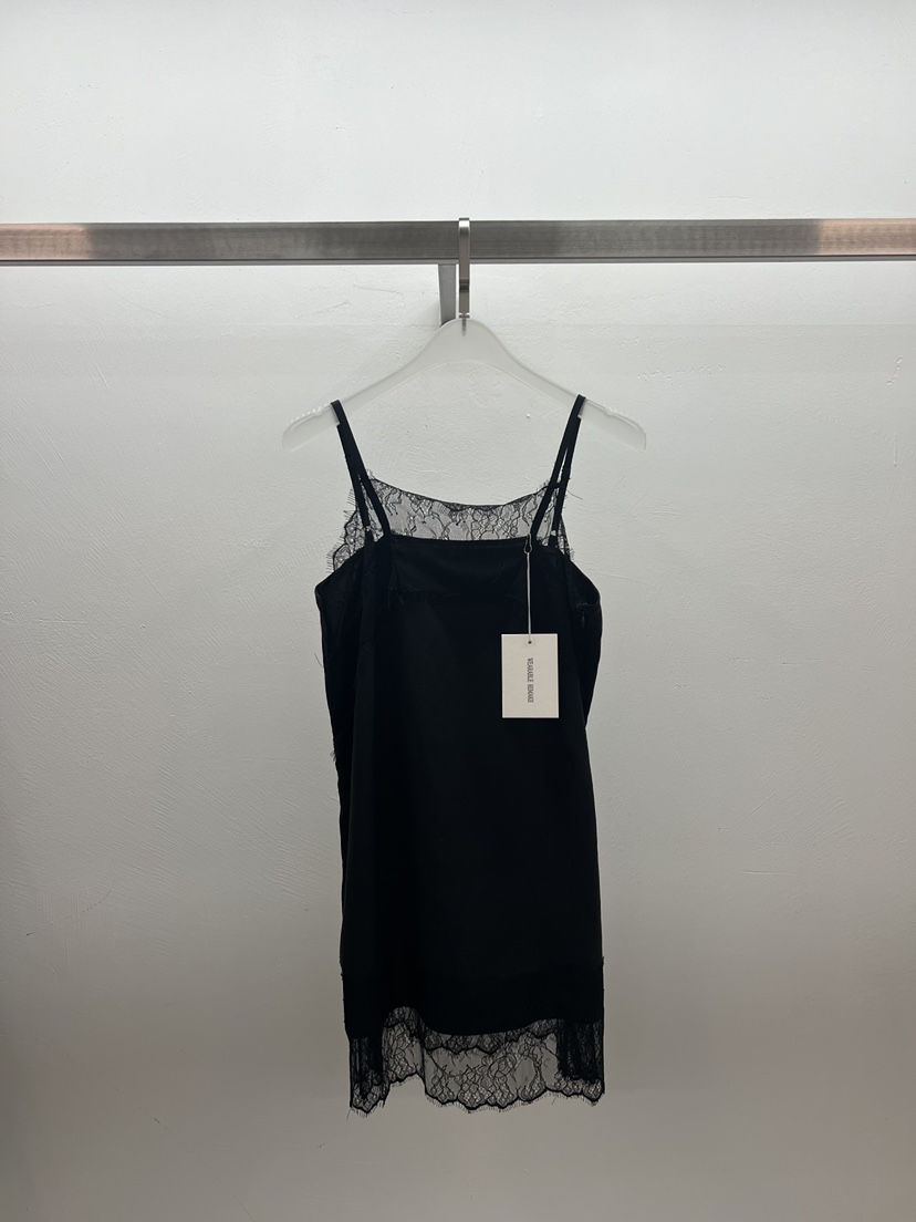 WEARABLE-L韓國直郵女士新款人氣時尚熱賣休閑連衣裙蕾絲WEARABLE連衣裙圖色3