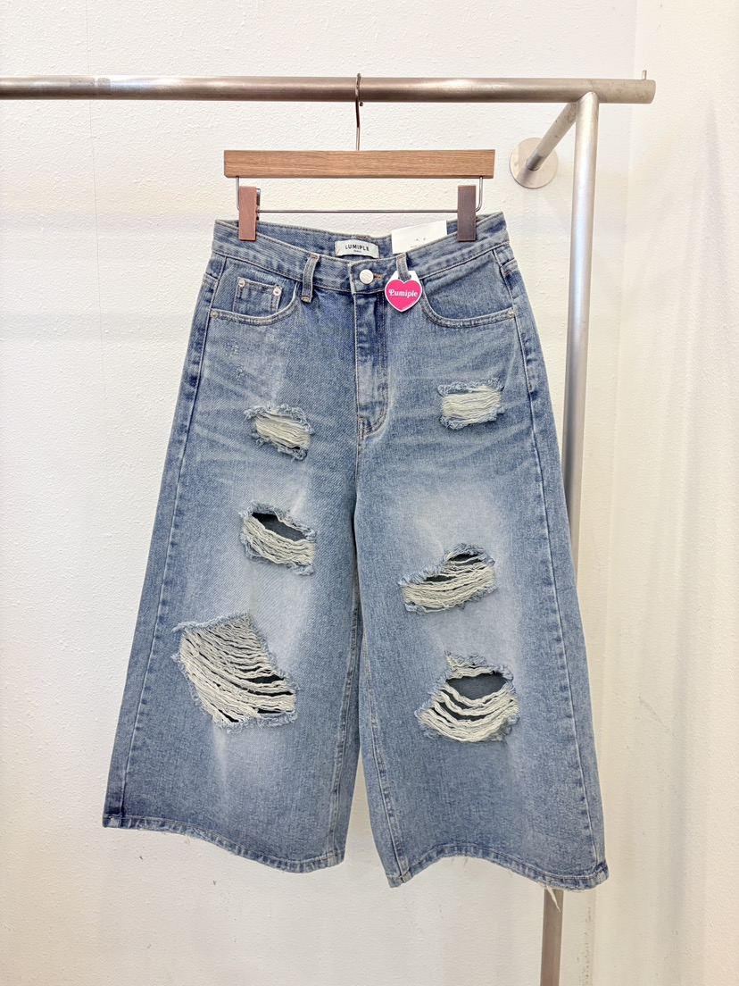 LUMIPLE韓國東大門直郵女裝新品人氣熱賣26春夏時尚職業短褲LUMIPLE短褲圖色1