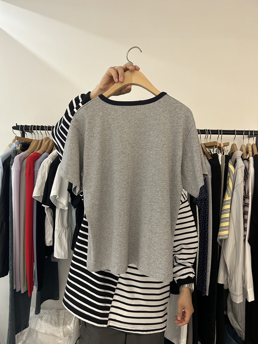 AS THOUGHT韓國東大門直郵女裝新款休閑職業推薦時尚T恤AS THOUGHTT恤