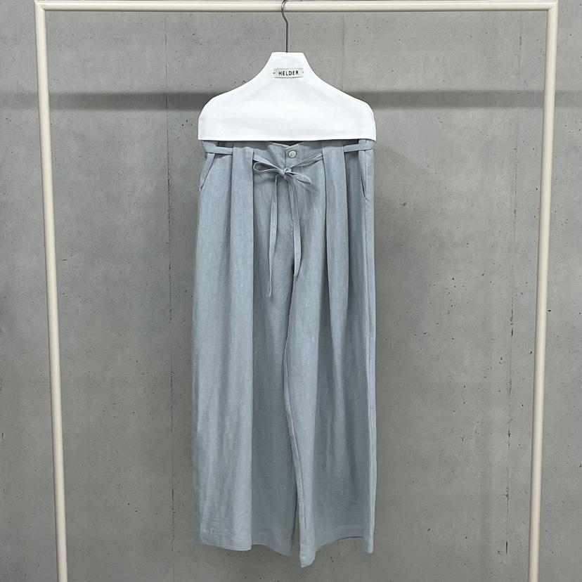 HELDER-P韓國代購女裝新品時尚休閑職業26春夏休閑褲亞麻布HELDER休閑褲圖色3