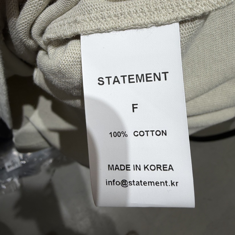 STATEMENT韓國直郵女裝新款人氣時尚推薦職業休閑26春夏T恤STATEMENTT恤