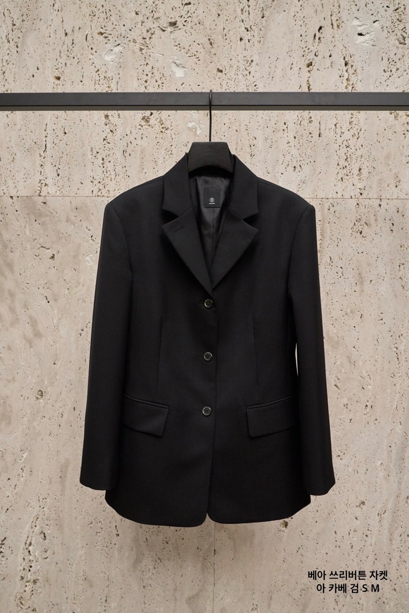 BLOSSOM韓國直郵女士新品時尚推薦熱賣人氣休閑職業夾克紐扣BLOSSOM夾克圖色3