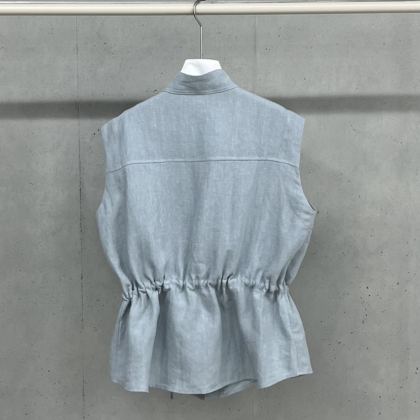 HELDER-P韓國東大門直郵女士新品熱賣休閑推薦馬甲亞麻布HELDER馬甲