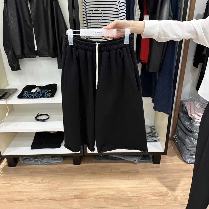 MUYBIEN韓國東大門代購女士新品職業推薦人氣短褲不含腰帶MUYBIEN短褲圖色2