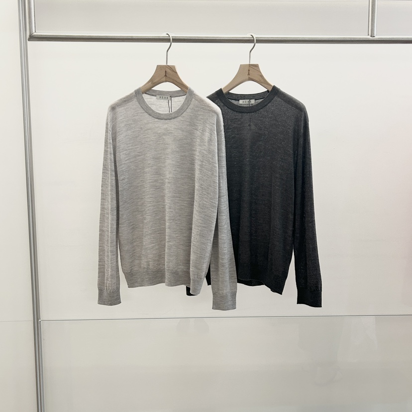 HEHR韓國直郵實拍女裝新品人氣26春夏推薦休閑針織衫羊絨hehr-AUTOMNE針織衫