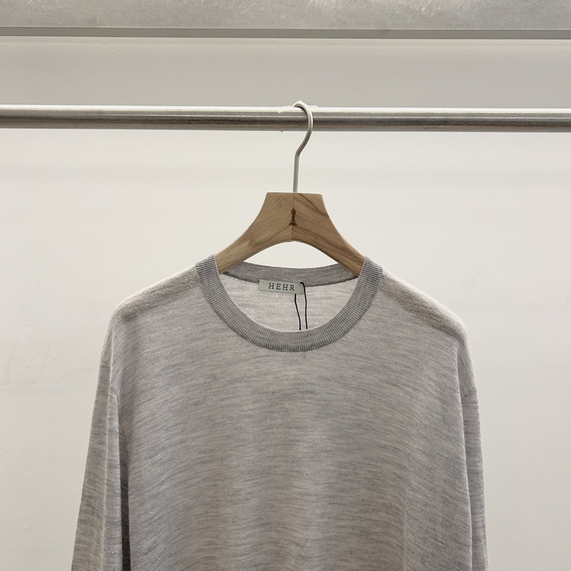 HEHR韓國直郵實拍女裝新品人氣26春夏推薦休閑針織衫羊絨hehr-AUTOMNE針織衫