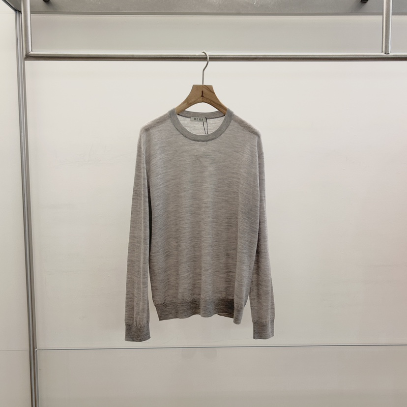 HEHR韓國直郵實拍女裝新品人氣26春夏推薦休閑針織衫羊絨hehr-AUTOMNE針織衫圖色1