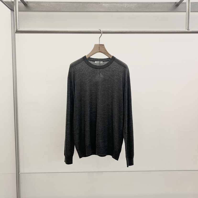 HEHR韓國直郵實拍女裝新品人氣26春夏推薦休閑針織衫羊絨hehr-AUTOMNE針織衫圖色2