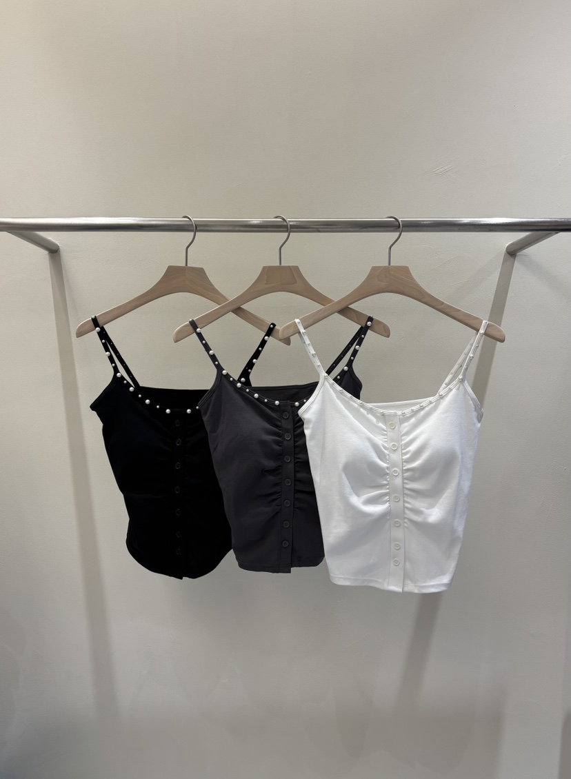 MABE韓國直郵實拍女士新品熱賣26春夏休閑職業人氣吊帶背心MABE吊帶/背心