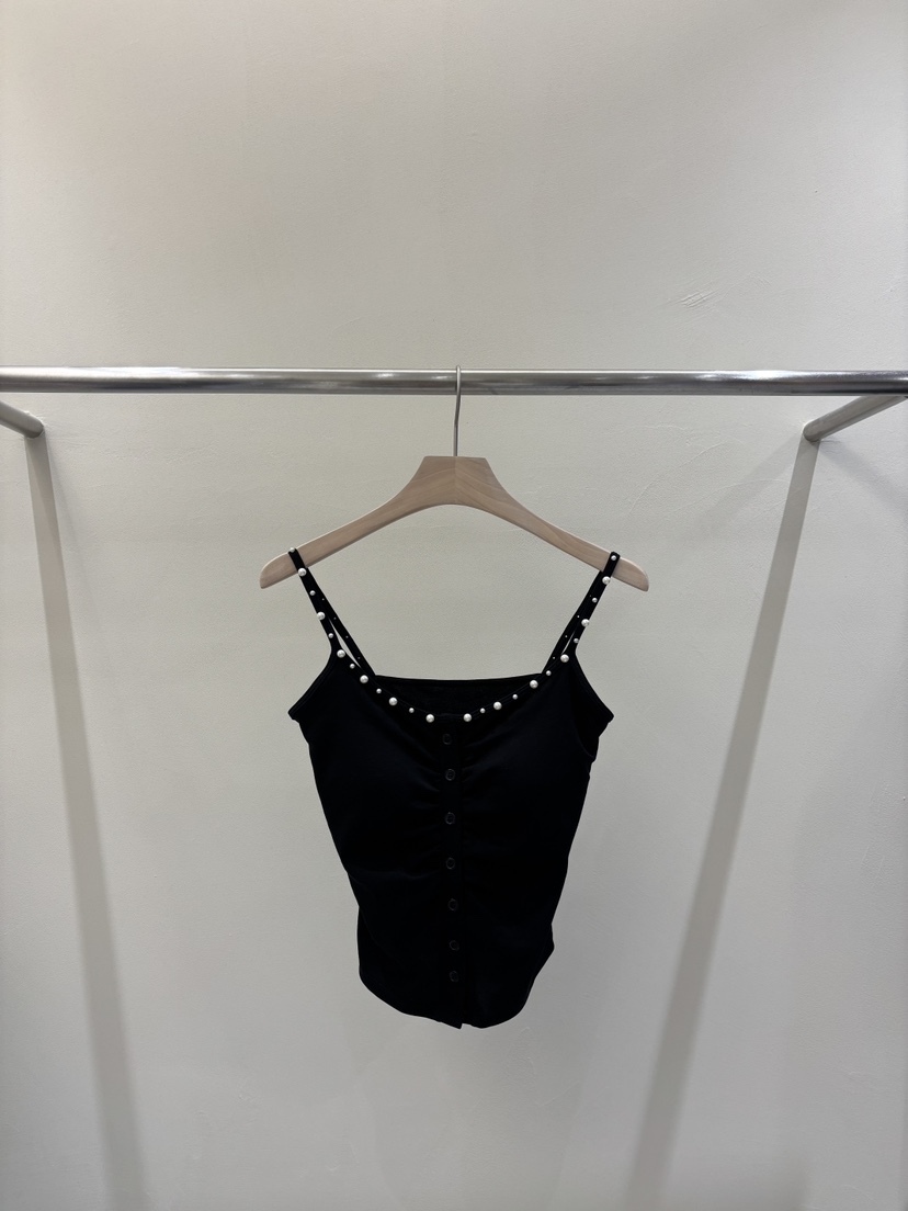 MABE韓國直郵實拍女士新品熱賣26春夏休閑職業人氣吊帶背心MABE吊帶/背心圖色3黑色