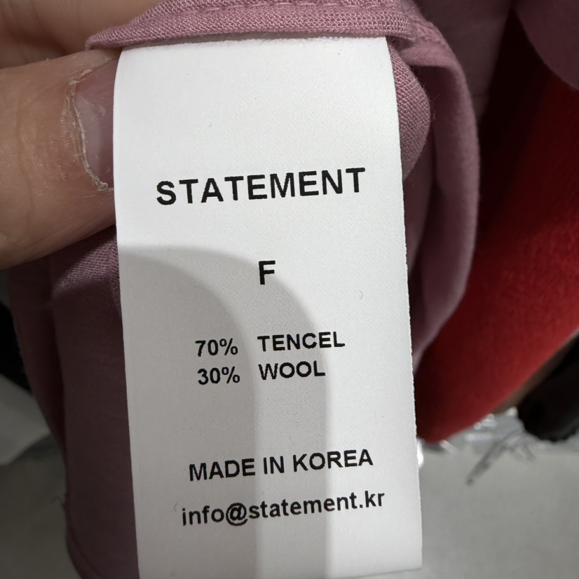 STATEMENT韓國直郵女士新品推薦26春夏休閑人氣時尚職業T恤STATEMENTT恤