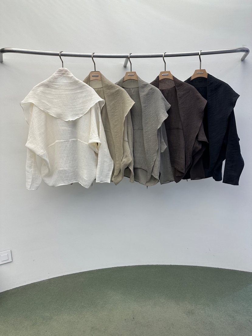 WIDA-P/RENEJ韓國直郵女士新款休閑熱賣襯衫蕾絲衫含圍巾WIDA-P/RENEJ襯衫/蕾絲衫