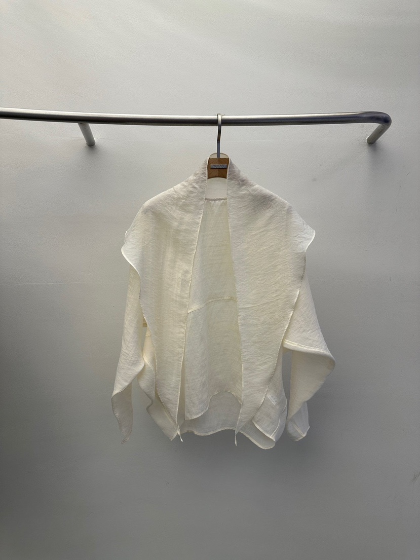 WIDA-P/RENEJ韓國直郵女士新款休閑熱賣襯衫蕾絲衫含圍巾WIDA-P/RENEJ襯衫/蕾絲衫圖色1白色