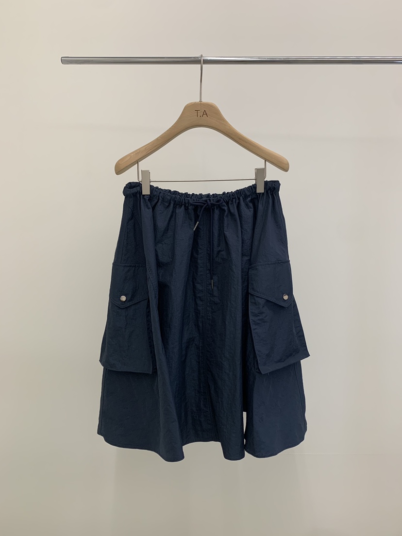 THE ABLE韓國直郵實拍女裝新款職業休閑半身裙中短裙口袋THE ABLE/TA半身裙/中短裙圖色2