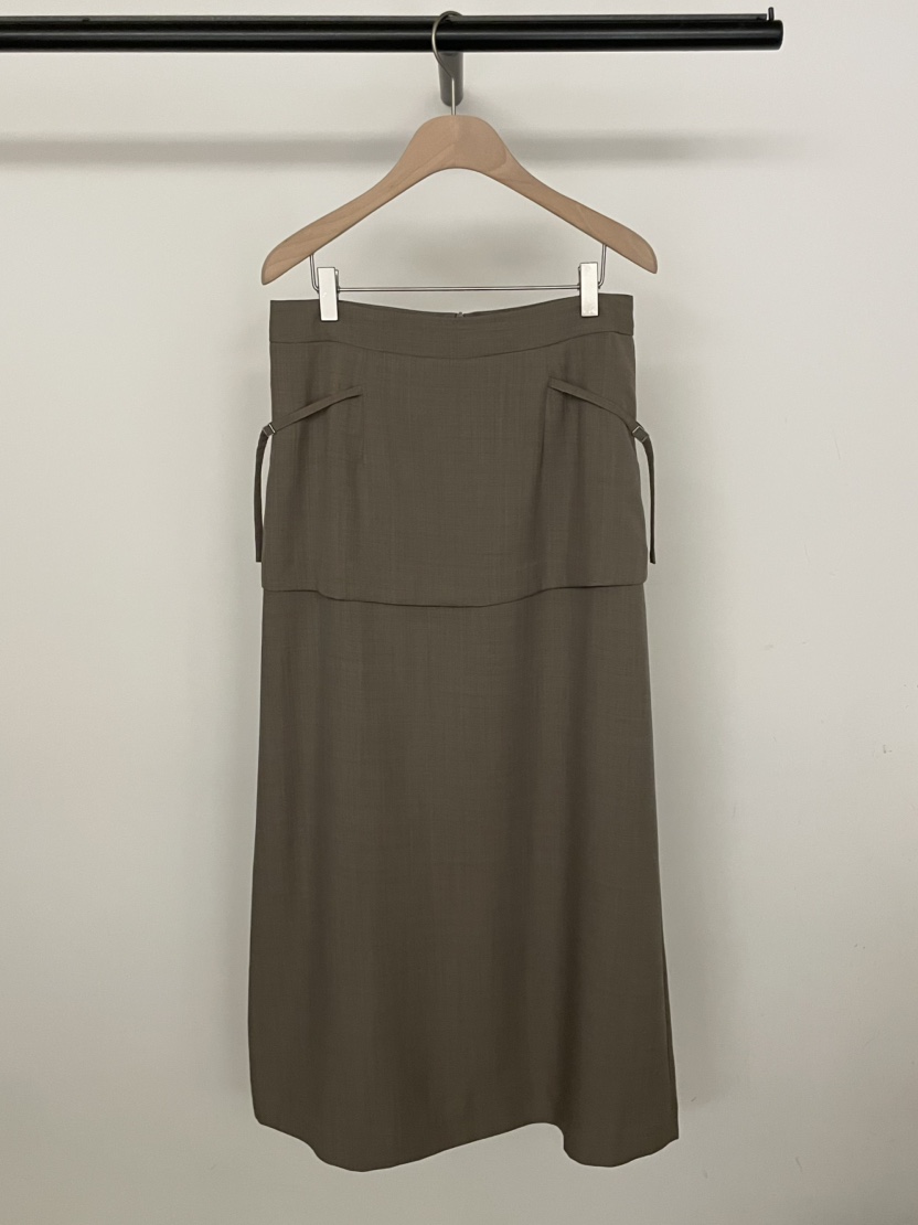 BOLD-A韓國代購女裝新款休閑人氣時尚推薦熱賣26春夏長裙RE BOLD長裙圖色1