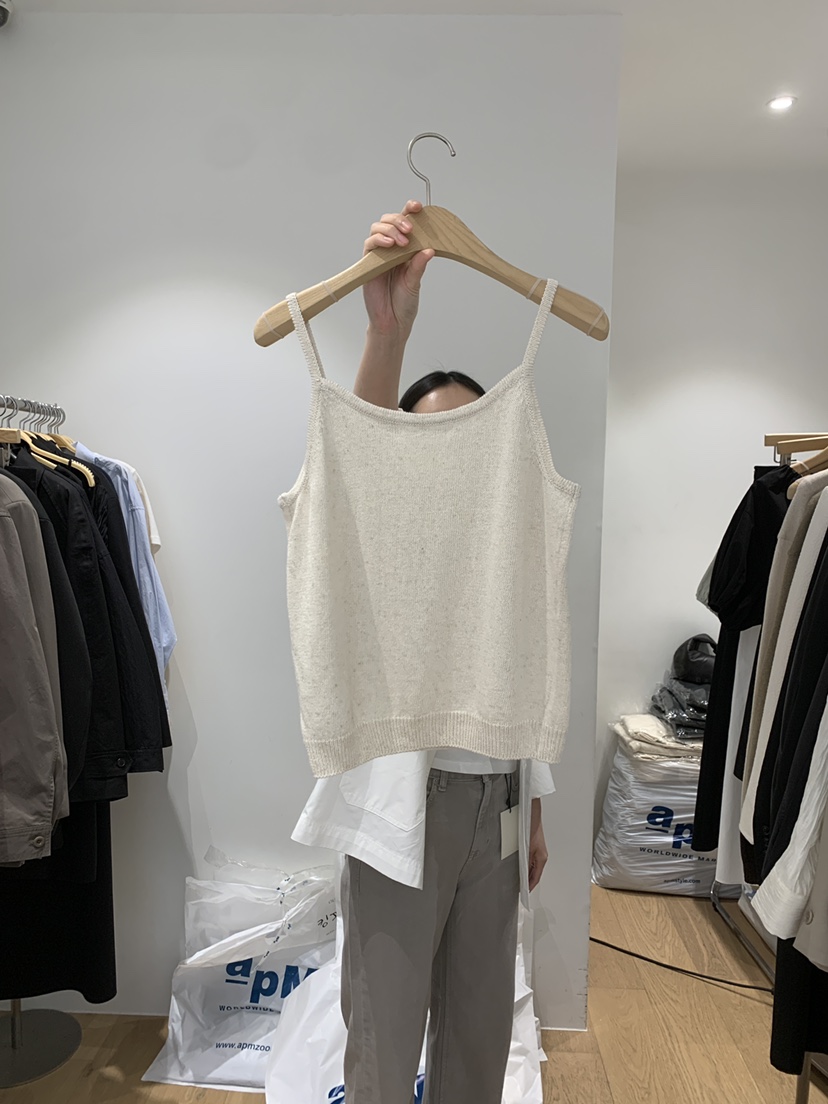 OUR-A/NOVAE韓國直郵實拍女士新款時尚推薦26春夏吊帶背心OUR/NOVAE吊帶/背心圖色2