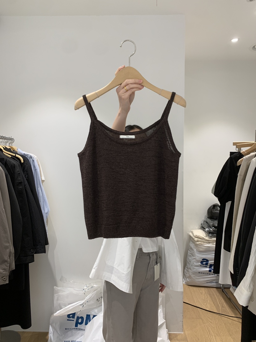 OUR-A/NOVAE韓國直郵實拍女士新款時尚推薦26春夏吊帶背心OUR/NOVAE吊帶/背心圖色3