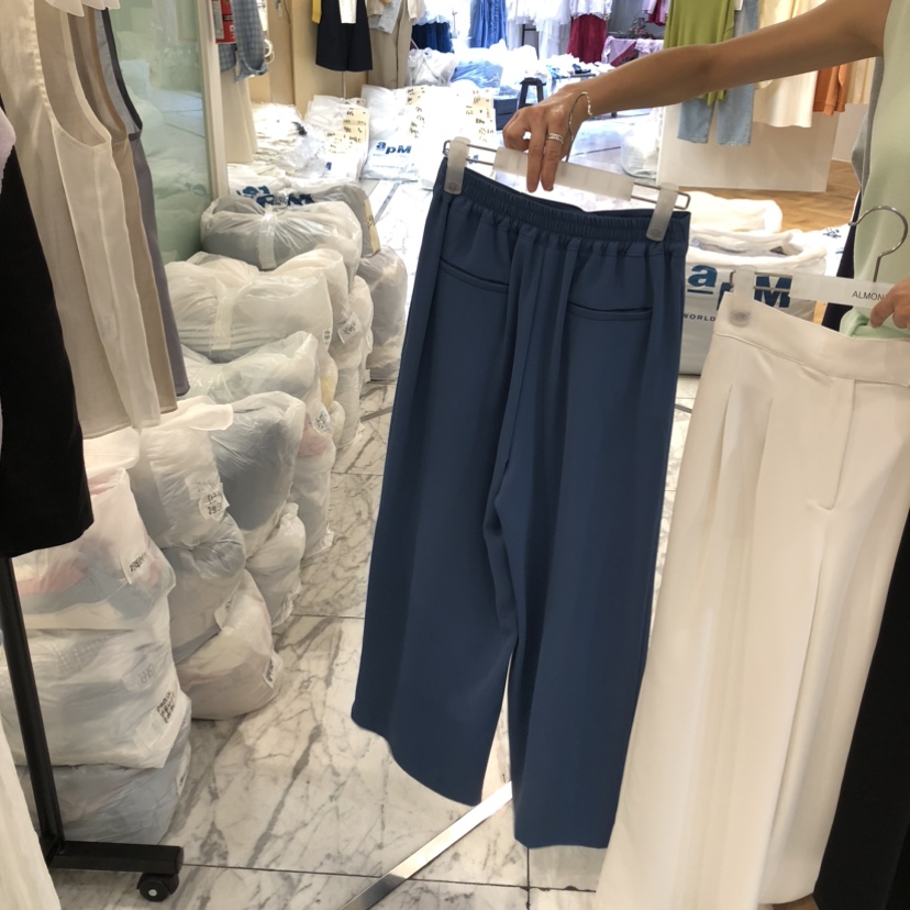 ALMOND韓國東大門直郵女裝新款時尚熱賣26春夏人氣休閑褲ALMOND休閑褲