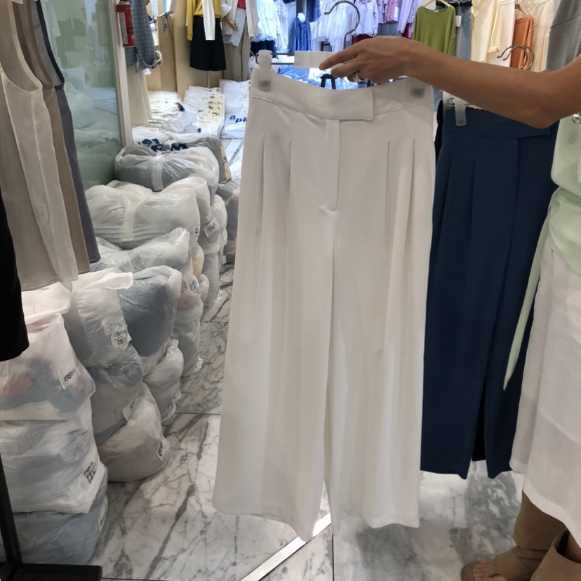 ALMOND韓國東大門直郵女裝新款時尚熱賣26春夏人氣休閑褲ALMOND休閑褲圖色1