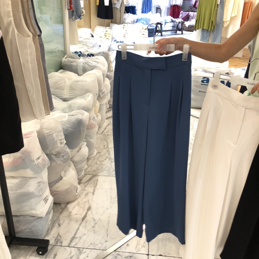 ALMOND韓國東大門直郵女裝新款時尚熱賣26春夏人氣休閑褲ALMOND休閑褲圖色2