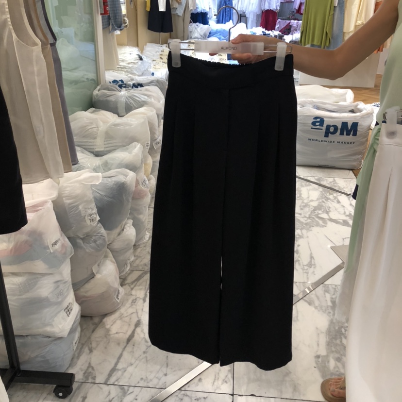 ALMOND韓國東大門直郵女裝新款時尚熱賣26春夏人氣休閑褲ALMOND休閑褲圖色3