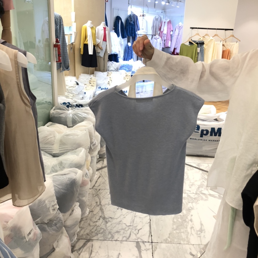 ALMOND韓國代購女士新款休閑時尚人氣推薦26春夏吊帶背心ALMOND吊帶/背心