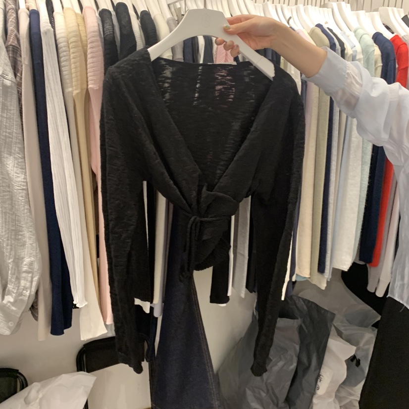 UNDERSTANDING韓國東大門代購女裝新品休閑26春夏針織衫開衫UNDERSTANDING針織衫圖色2