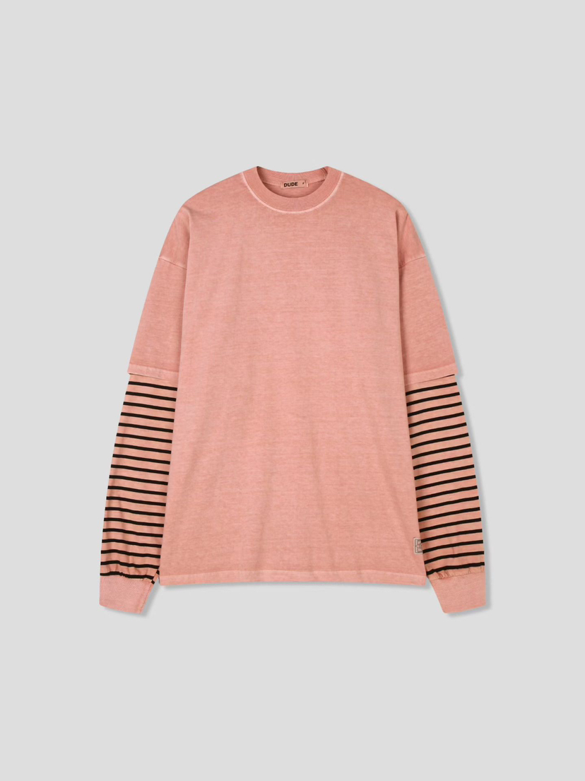 DUDE韓國直郵實拍女士新品26春夏推薦職業時尚熱賣休閑T恤DUDET恤圖色1