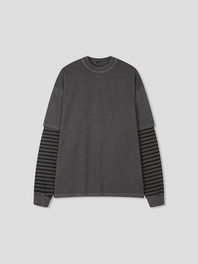 DUDE韓國直郵實拍女士新品26春夏推薦職業時尚熱賣休閑T恤DUDET恤圖色2