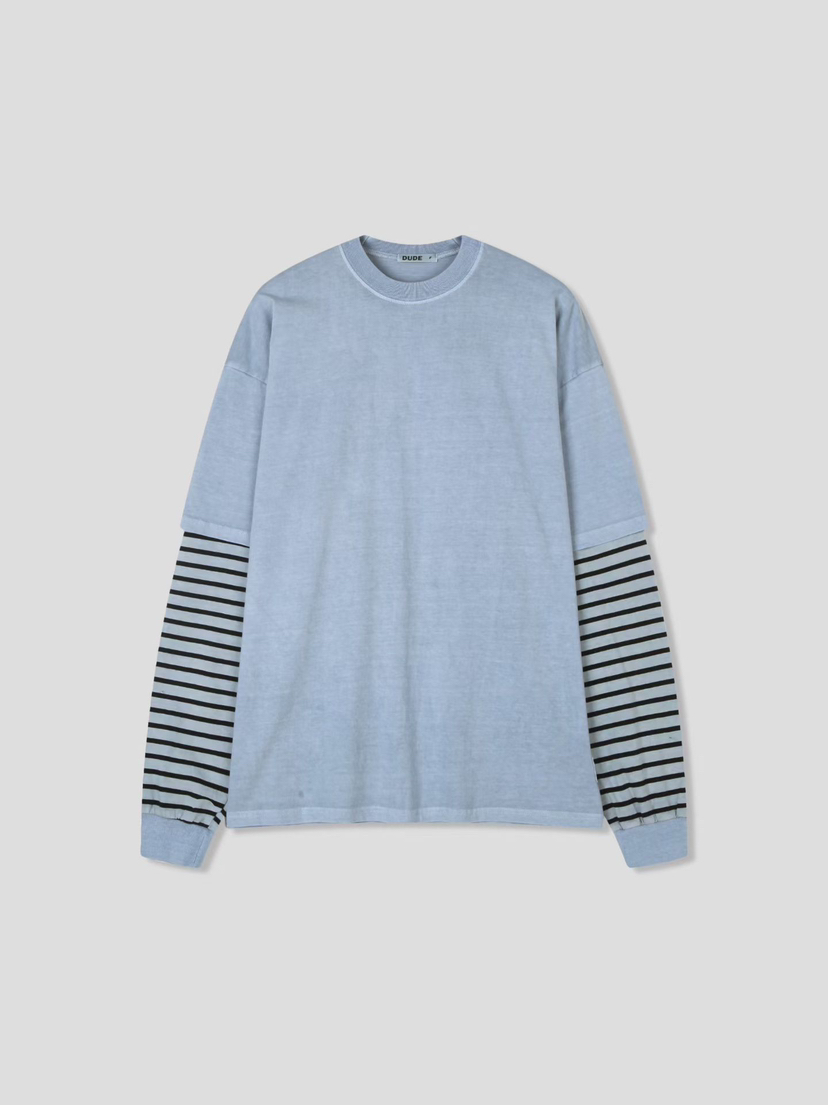 DUDE韓國直郵實拍女士新品26春夏推薦職業時尚熱賣休閑T恤DUDET恤圖色3