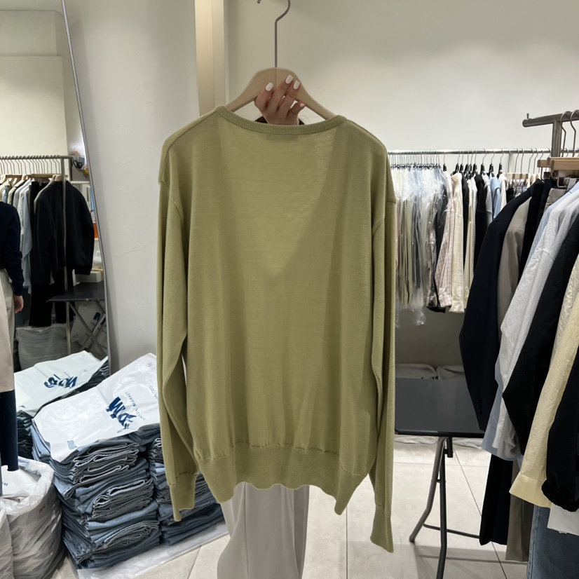 NAVYBURST韓國直郵女裝新款熱賣人氣26春夏職業針織衫V領NAVY BURST針織衫