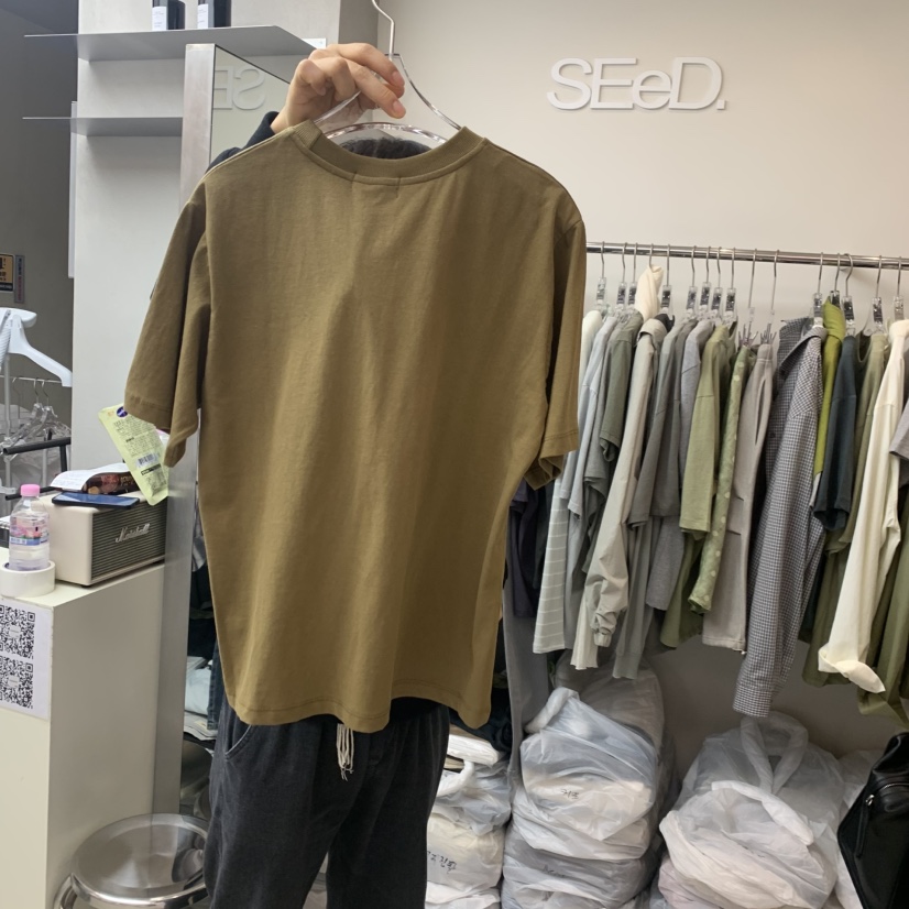 LEESEED-A韓國代購女士新品熱賣推薦時尚休閑26春夏人氣T恤SEeD/LEESEEDT恤