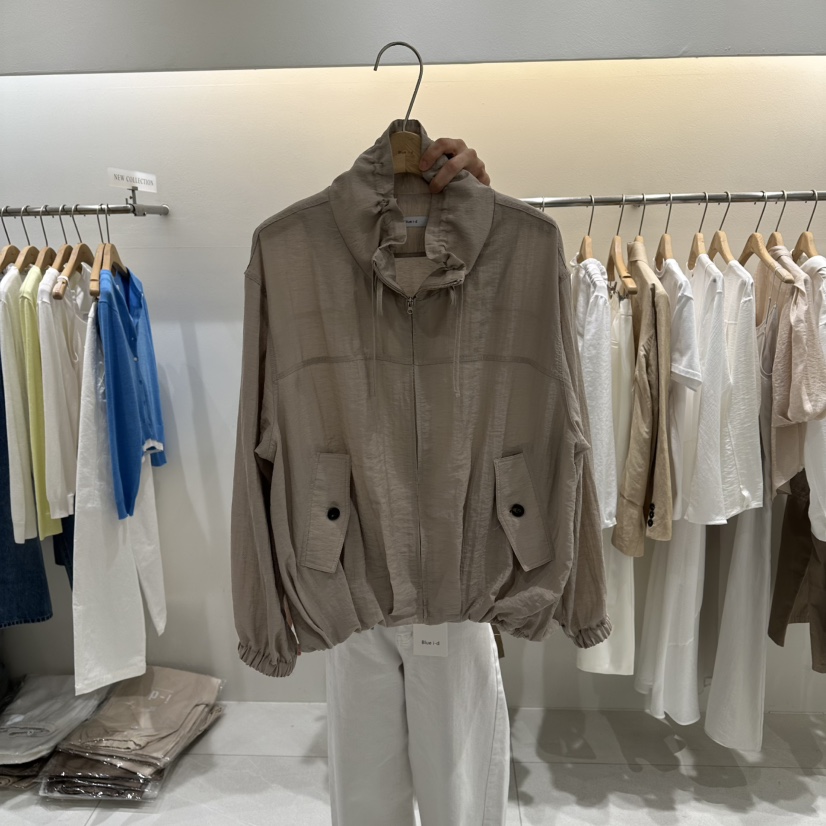 BLUEI-D/N SHARP韓國東大門直郵女士新品26春夏休閑夾克Blue i-d/N SHARP夾克圖色4