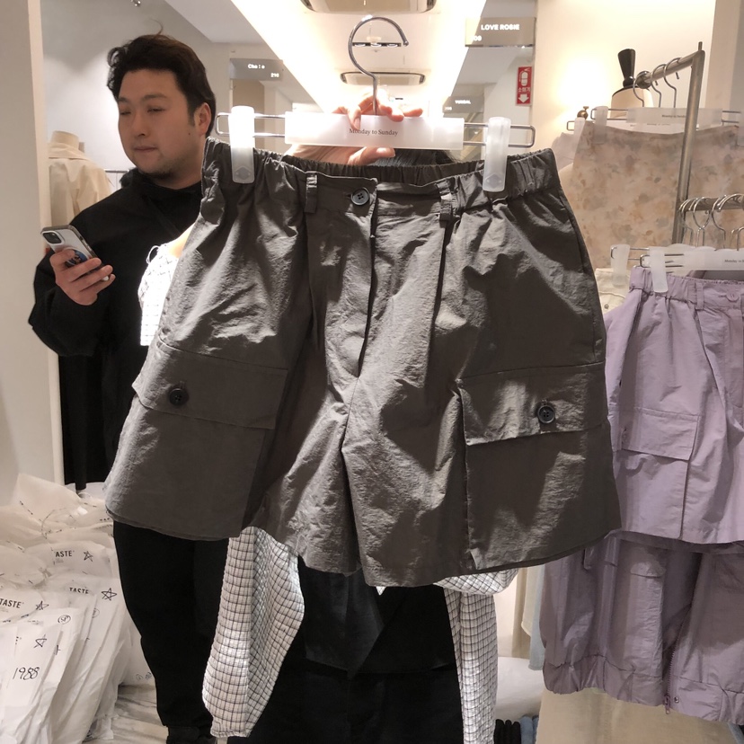 MONDAY TO SUNDAY韓國直郵女裝新品26春夏職業休閑短褲MONDAY TO SUNDAY短褲圖色2