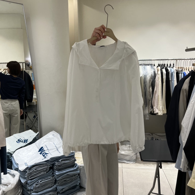 NAVYBURST韓國東大門直郵女裝新款熱賣職業人氣襯衫蕾絲衫NAVY BURST襯衫/蕾絲衫圖色1