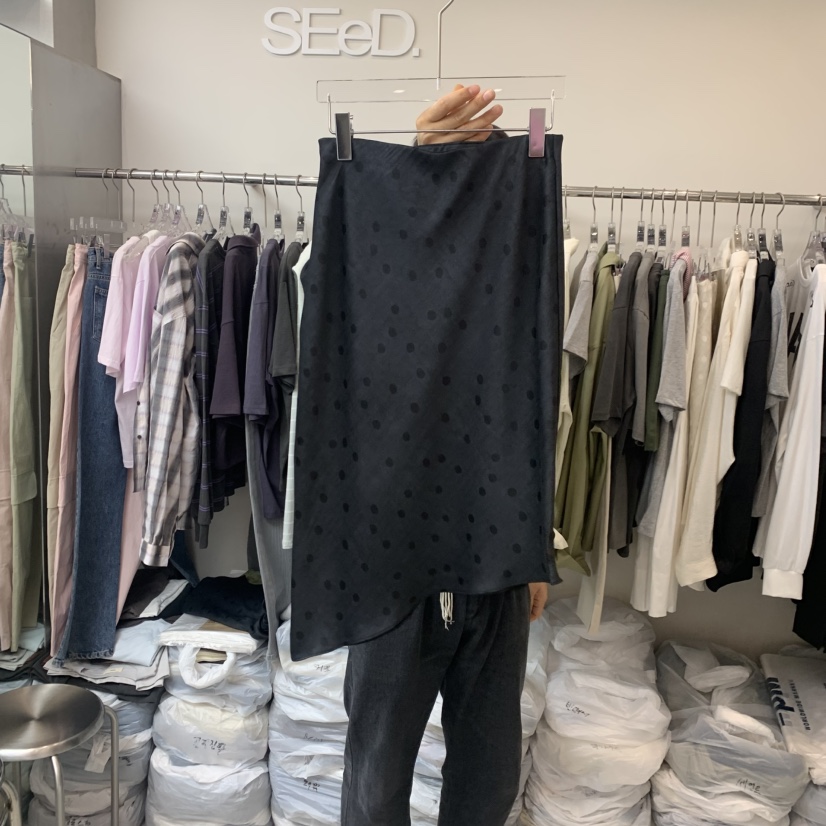 LEESEED-A韓國東大門代購女裝新品26春夏時尚半身裙中短裙SEeD/LEESEED半身裙/中短裙圖色3