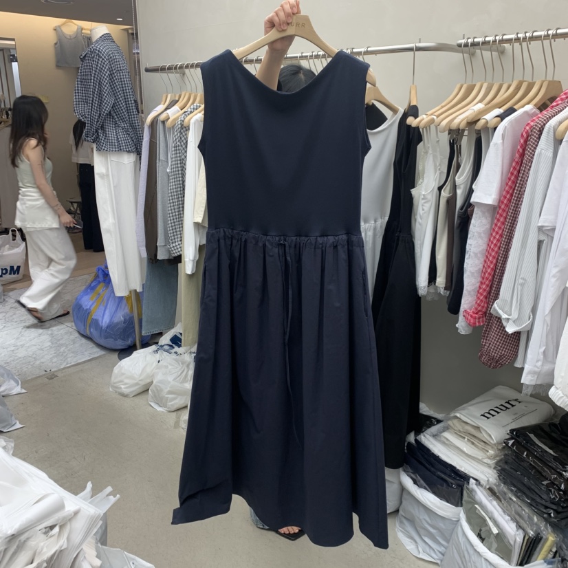 MURR韓國代購女裝新品人氣熱賣26春夏推薦休閑時尚連衣裙MURR連衣裙圖色2