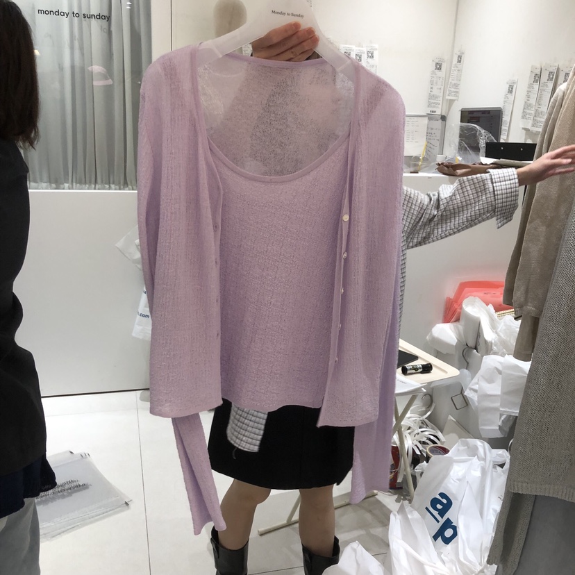 MONDAY TO SUNDAY韓國直郵女裝新品時尚休閑26春夏套裝套裝MONDAY TO SUNDAY套裝圖色2