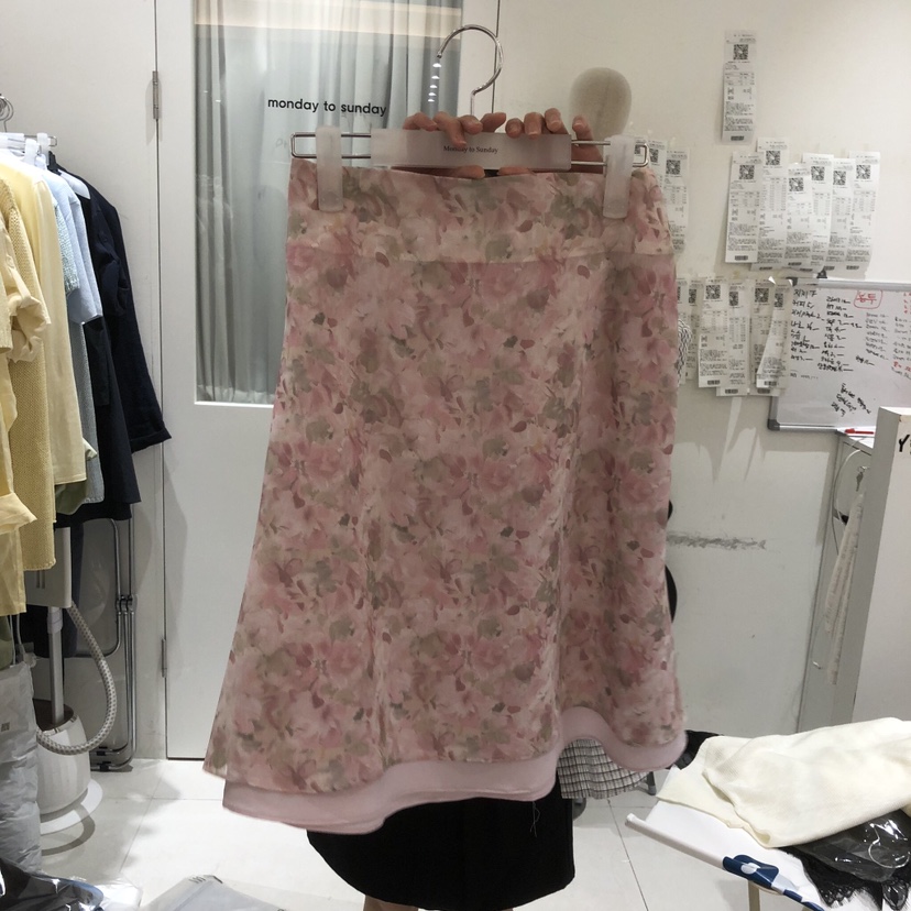 MONDAY TO SUNDAY韓國東大門代購女裝新款職業半身裙中短裙MONDAY TO SUNDAY半身裙/中短裙圖色2