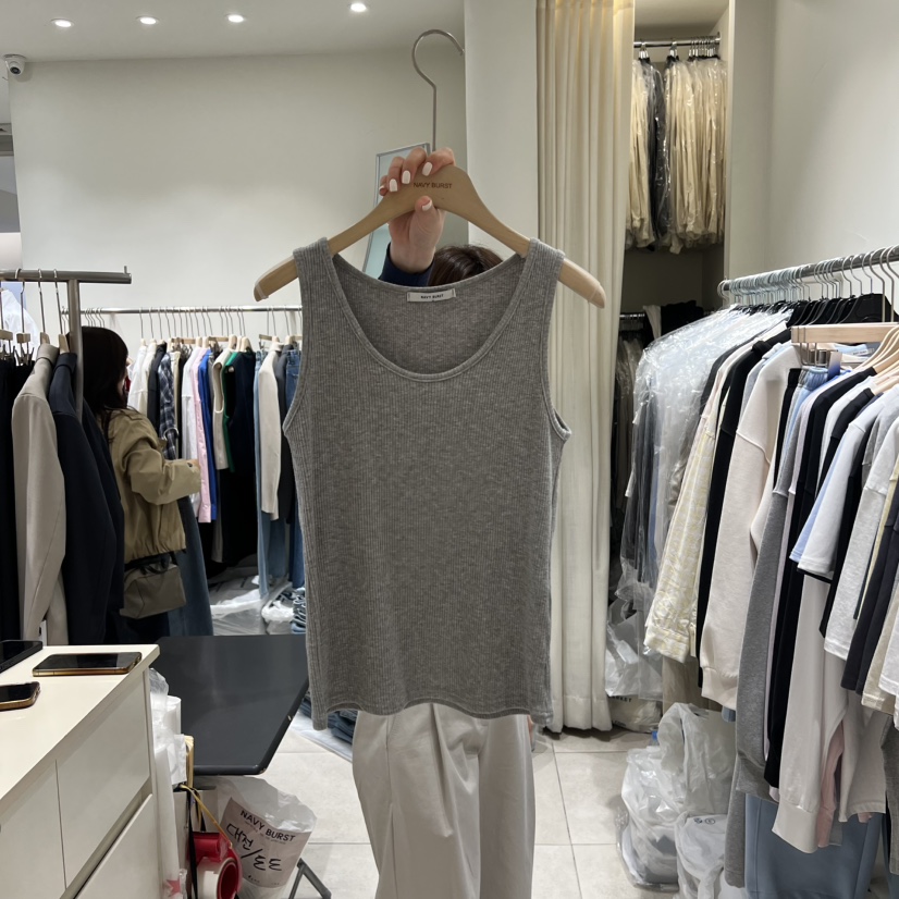 NAVYBURST韓國直郵實拍女裝新品時尚職業熱賣人氣吊帶背心NAVY BURST吊帶/背心圖色2