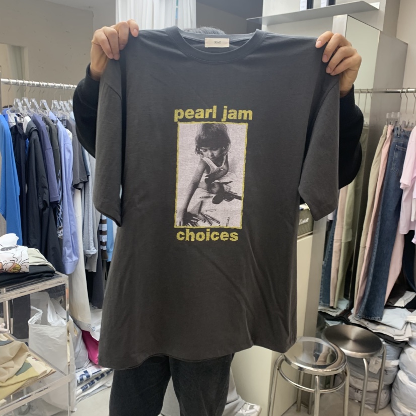 LEESEED-A韓國代購女士新品職業人氣推薦熱賣休閑26春夏T恤SEeD/LEESEEDT恤圖色1