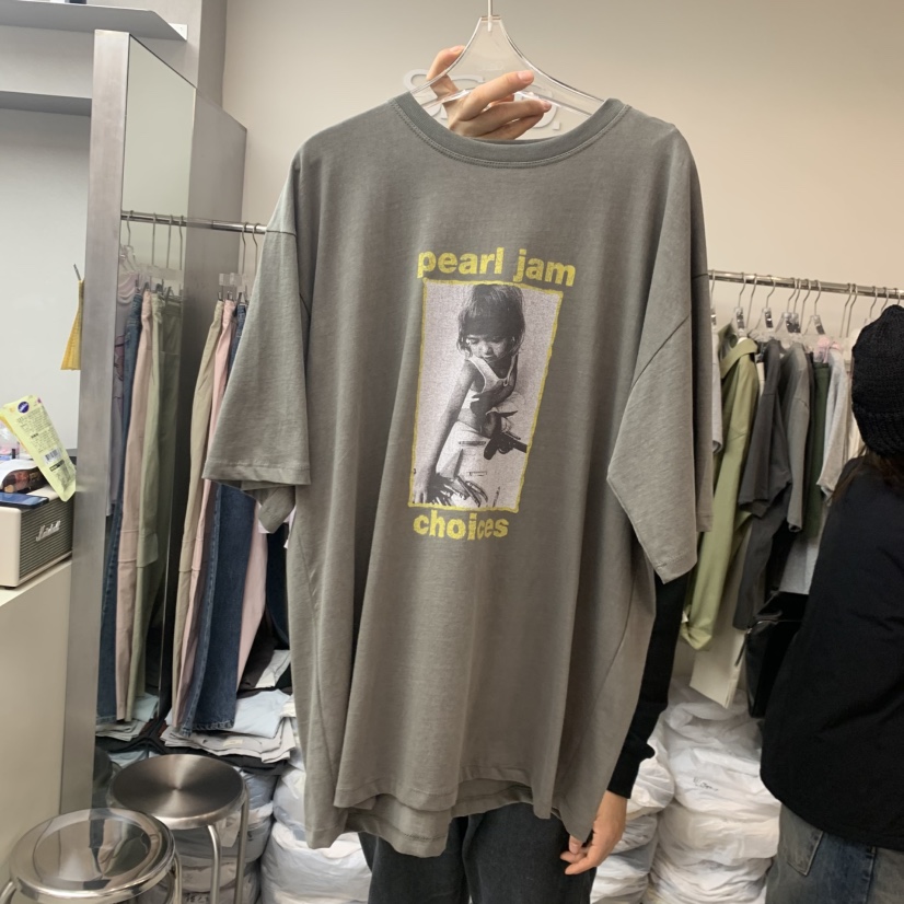 LEESEED-A韓國代購女士新品職業人氣推薦熱賣休閑26春夏T恤SEeD/LEESEEDT恤圖色3