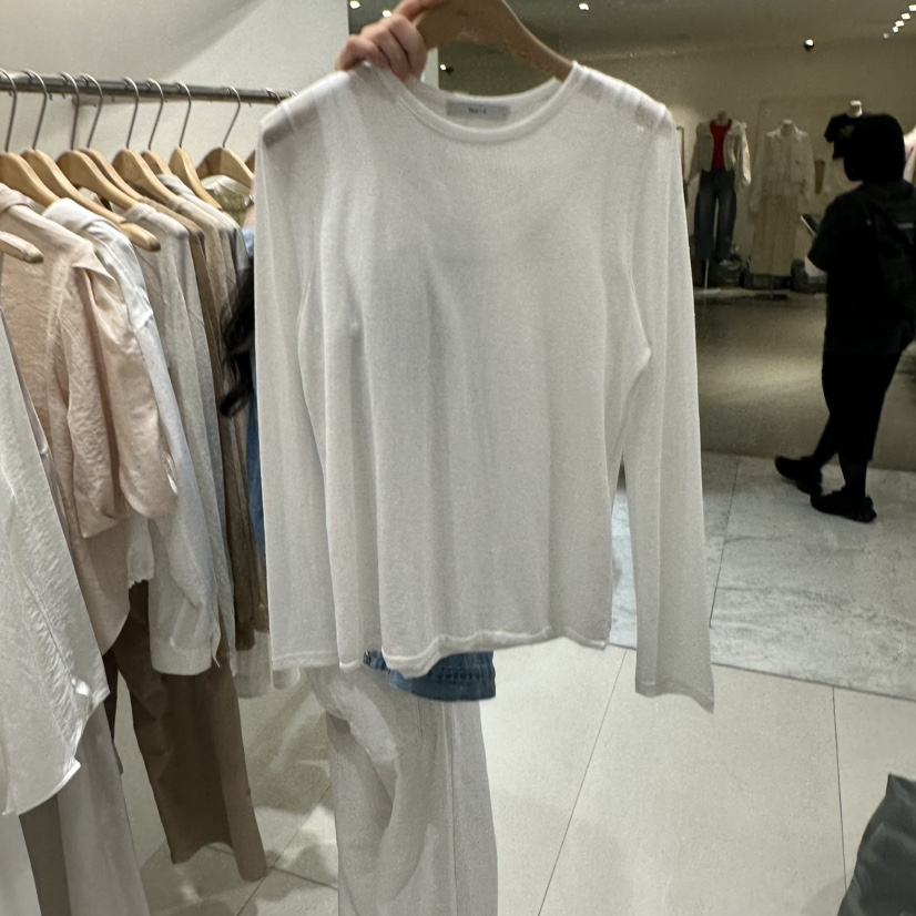 BLUEI-D/N SHARP韓國直郵實拍女士新品人氣長袖T恤假兩件Blue i-d/N SHARP長袖T恤圖色1