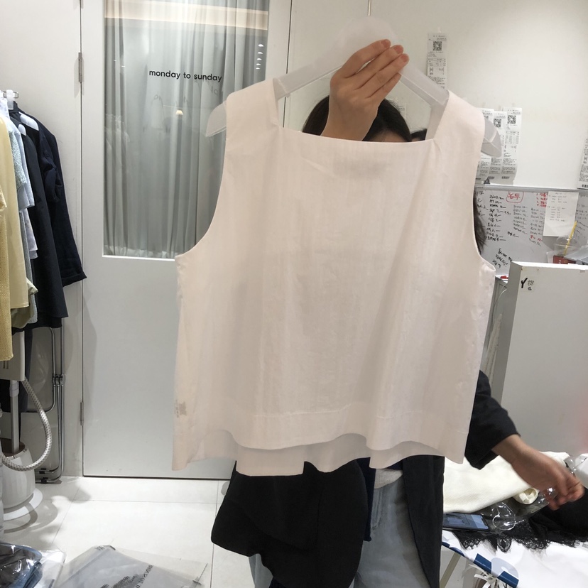 MONDAY TO SUNDAY韓國東大門直郵女裝新款熱賣吊帶背心MONDAY TO SUNDAY吊帶/背心