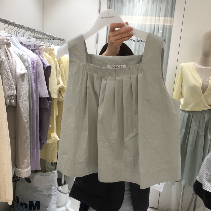 MONDAY TO SUNDAY韓國東大門直郵女裝新款熱賣吊帶背心MONDAY TO SUNDAY吊帶/背心圖色3