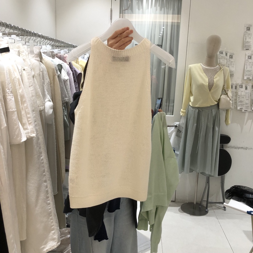 MONDAY TO SUNDAY韓國東大門代購女士新品26春夏吊帶背心MONDAY TO SUNDAY吊帶/背心