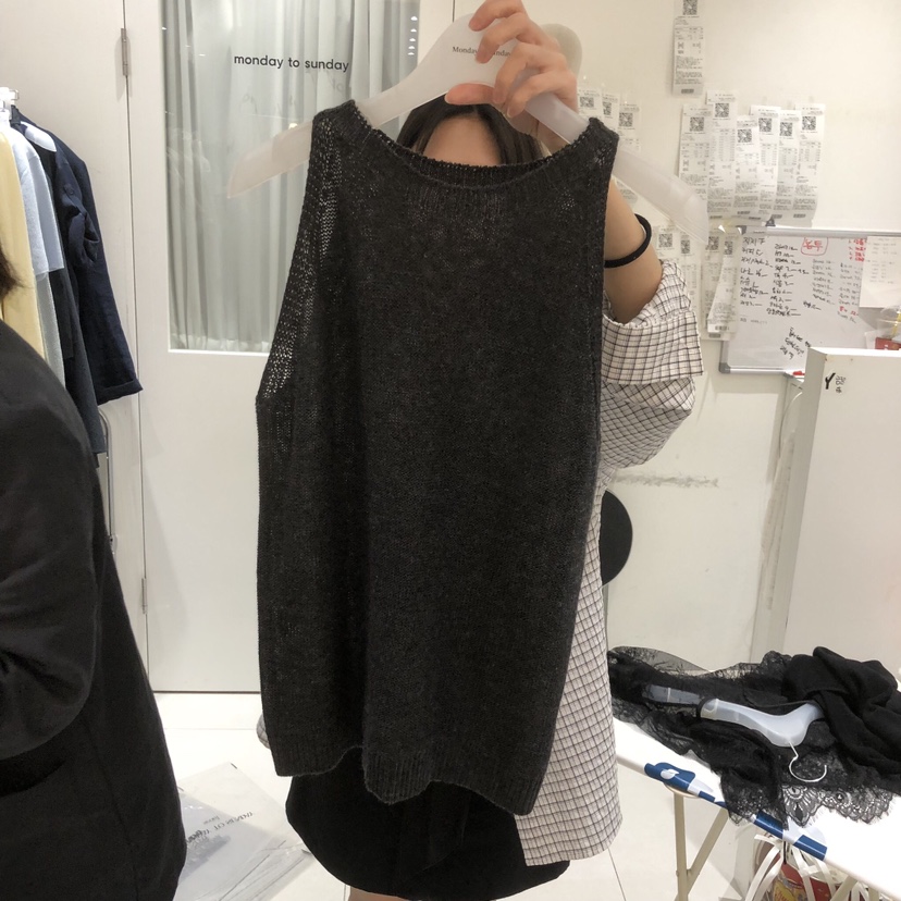 MONDAY TO SUNDAY韓國東大門代購女士新品26春夏吊帶背心MONDAY TO SUNDAY吊帶/背心圖色3