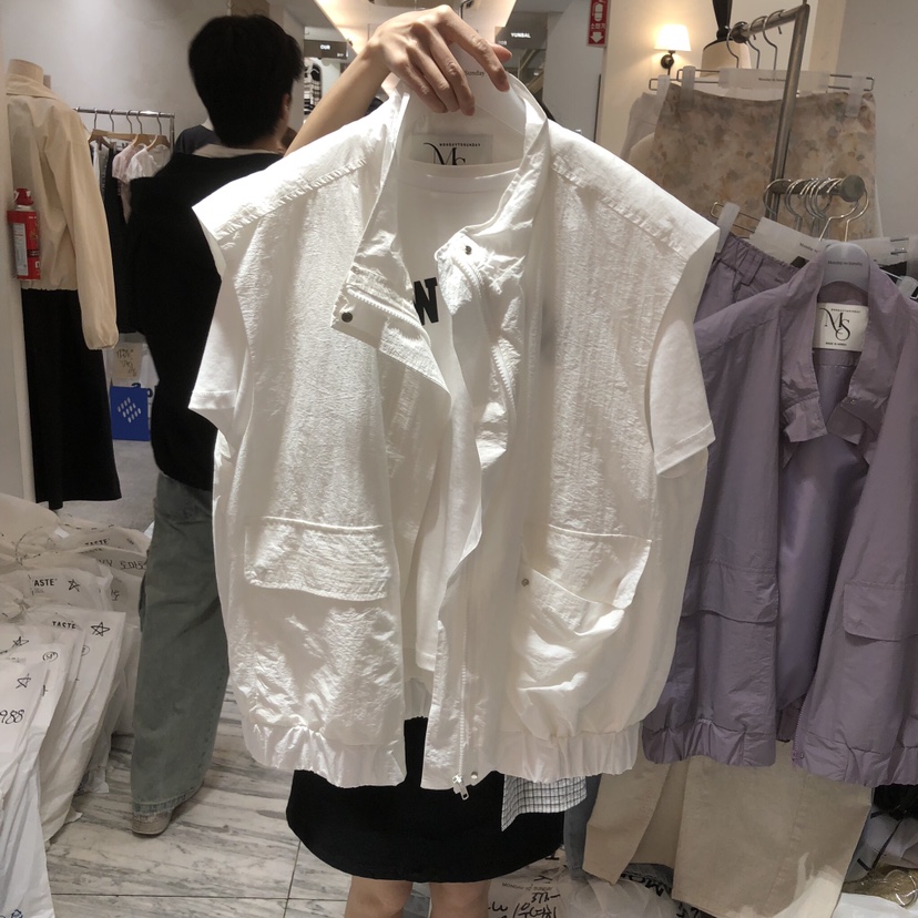 MONDAY TO SUNDAY韓國東大門代購女裝新款熱賣馬甲不含內搭MONDAY TO SUNDAY馬甲圖色2