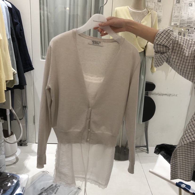 MONDAY TO SUNDAY韓國直郵女裝新品熱賣針織衫不含內搭MONDAY TO SUNDAY針織衫圖色2